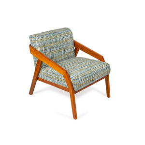 Teal Sapphire Arm Chair-PineTreeLane