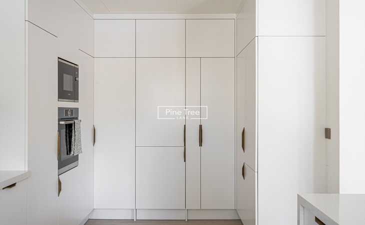 storage design in kitchen cabinets using shelf dividers