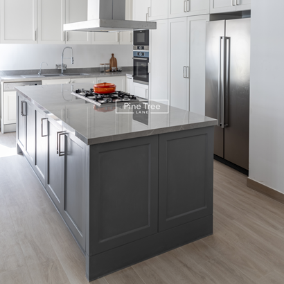 kitchen countertop featuring a built-in gas cooktop