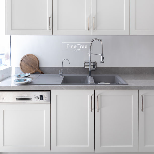Modern kitchen sink area design