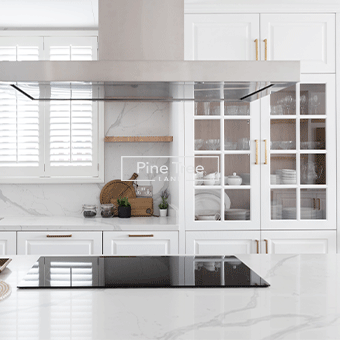 luxury kitchen with custom design