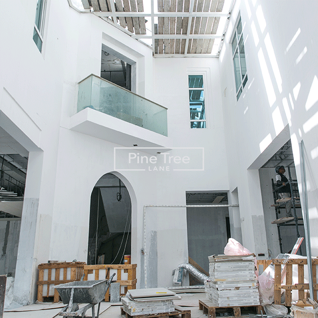 Residential renovation in progress