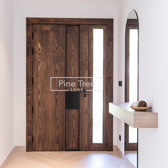 Stylish and secure main door design