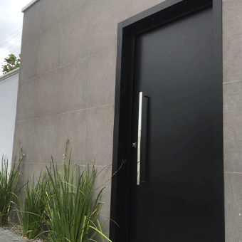 Modern UPVC door with sleek minimalist design