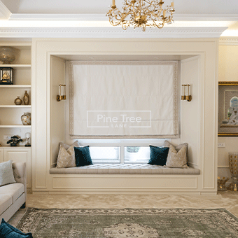 Luxurious cushion fabrics with rich texture