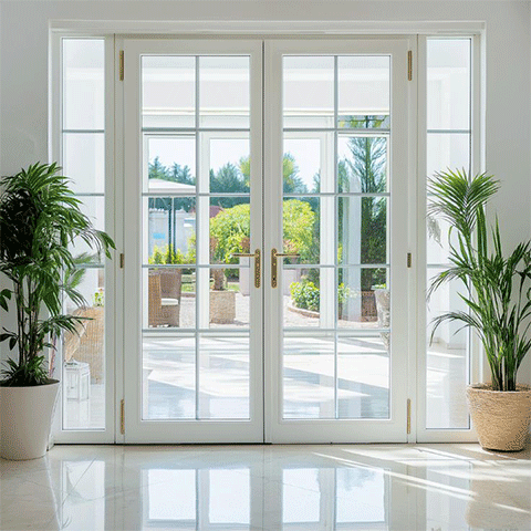 Wide uPVC door featuring sleek frames