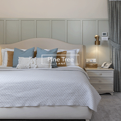 Luxurious and Textured Bedroom Fabrics