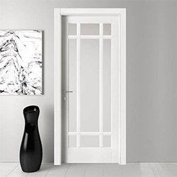 Premium uPVC door with modern frames