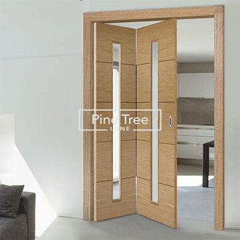 Stylish folding door