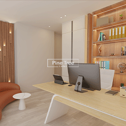 Smart home office space plan