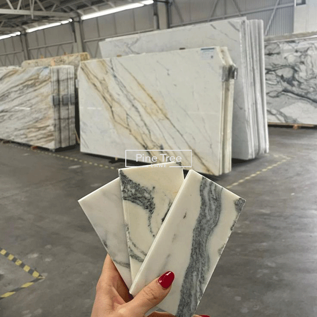 Pieces of marble