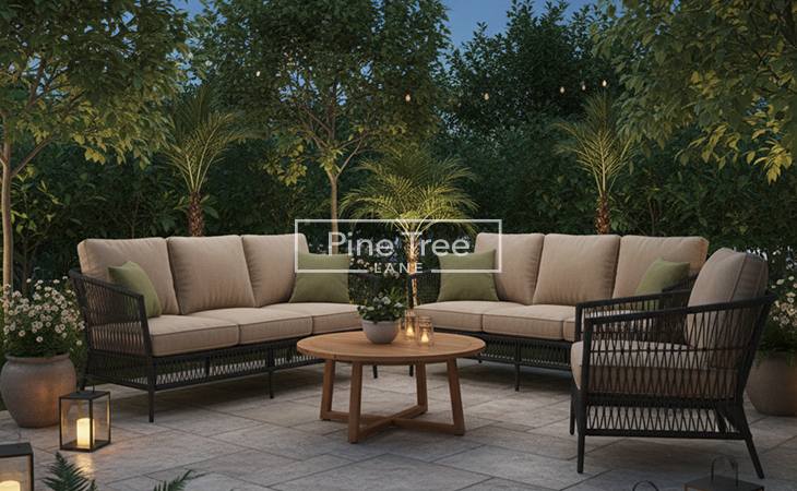 Canvas with Weather-Resistant Treatment Upholstery Materials