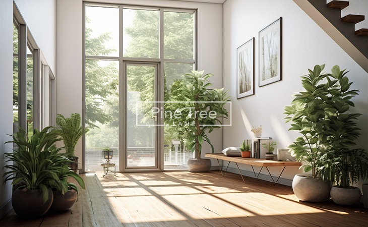 Living room design from Floor-to-Ceiling Windows & Natural Light