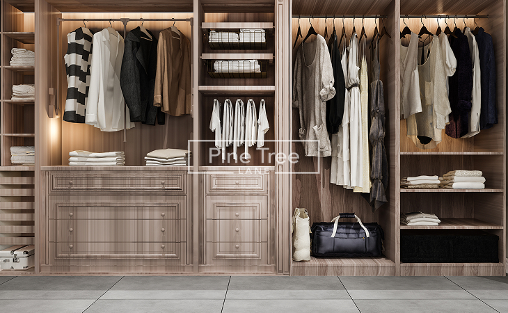 Maximize Storage in a Small Modern Wardrobe