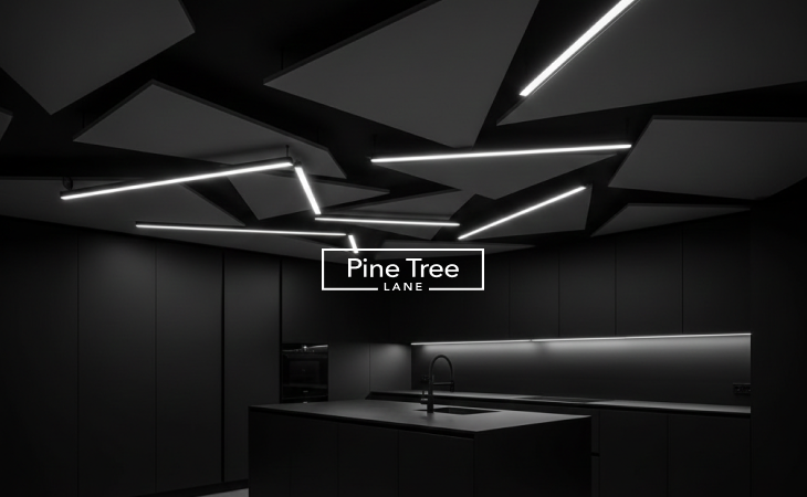 Geometric Pattern Ceiling