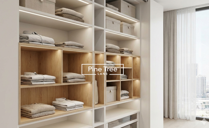 Modular Shelving & Adjustable Compartments