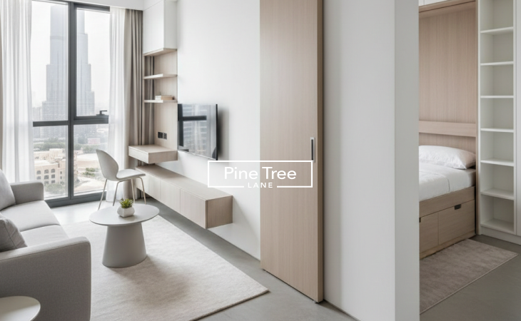 Pocket Sliding Doors (Best for Ultra-Compact Spaces)