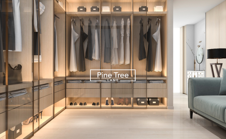 L-Shaped Wardrobe Layout