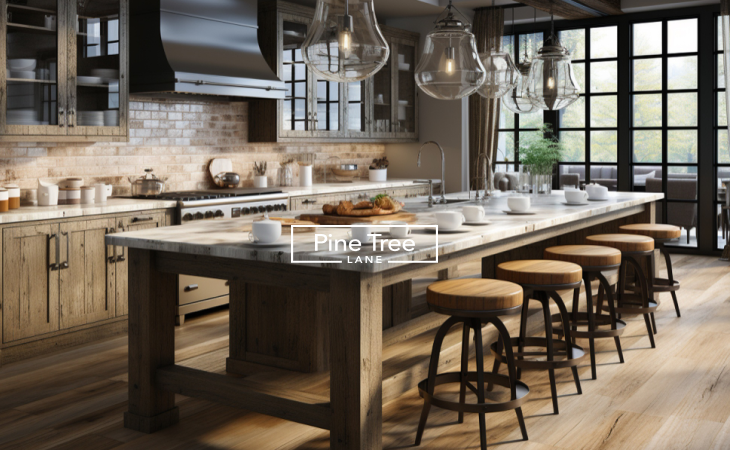 Double Kitchen Island