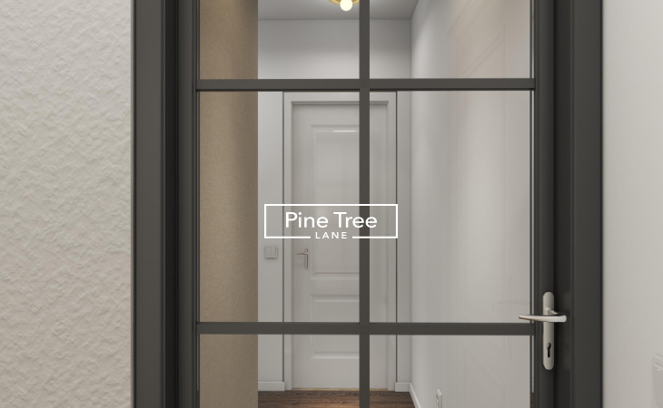 Frosted Glass uPVC Doors