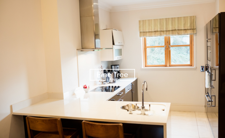 L-Shaped Kitchen Island