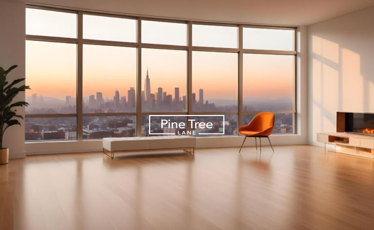 Floor-to-Ceiling Window in penthouse