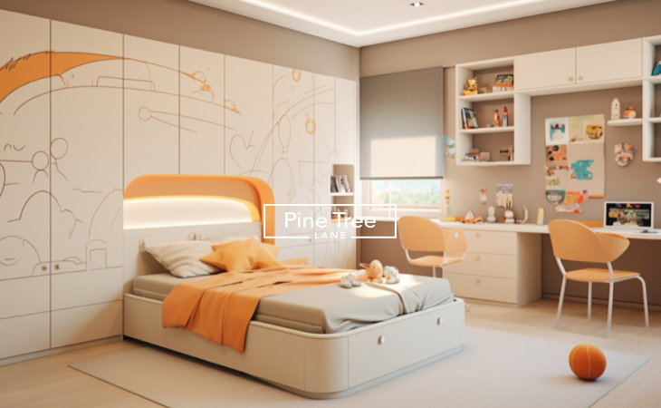 smart Storage Solutions in kids room