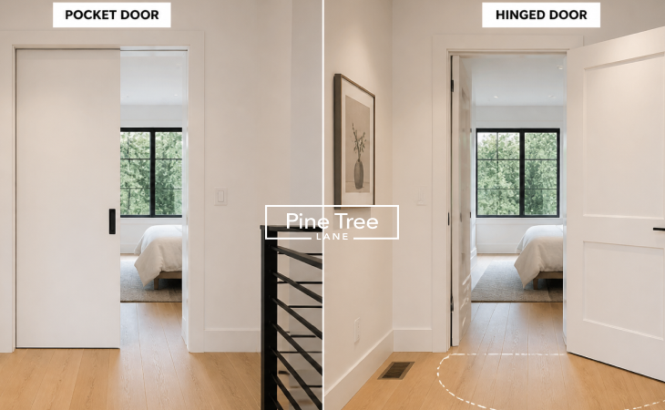 Pocket Doors vs Hinged Doors