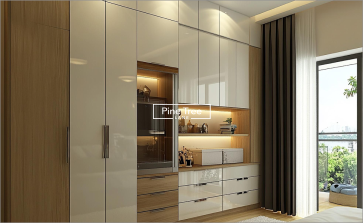 built in wardrobe style