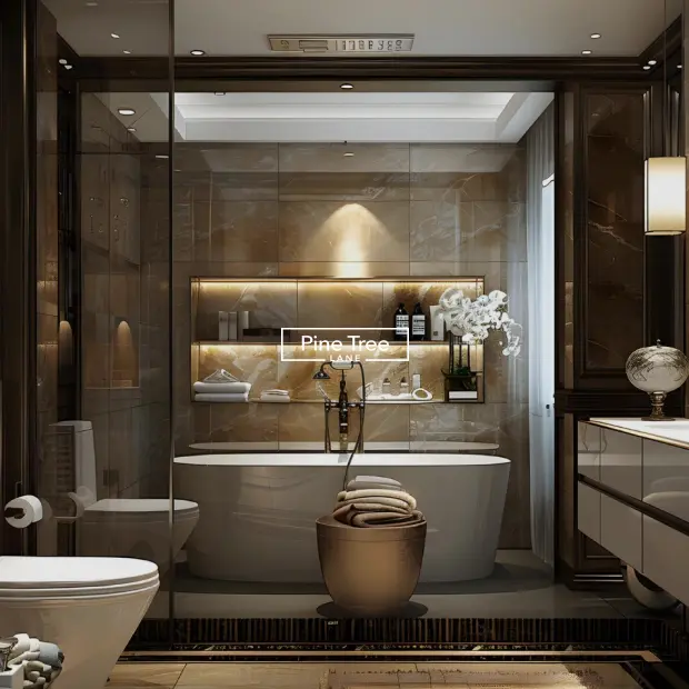 estimated Bathroom Renovation Cost in Dubai, luxury bathroom design idea